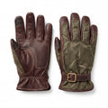 CANVAS Collection | Waxed Canvas Garden Gloves — Full-Grain Leather Palm, Brass Buckle Work Gloves